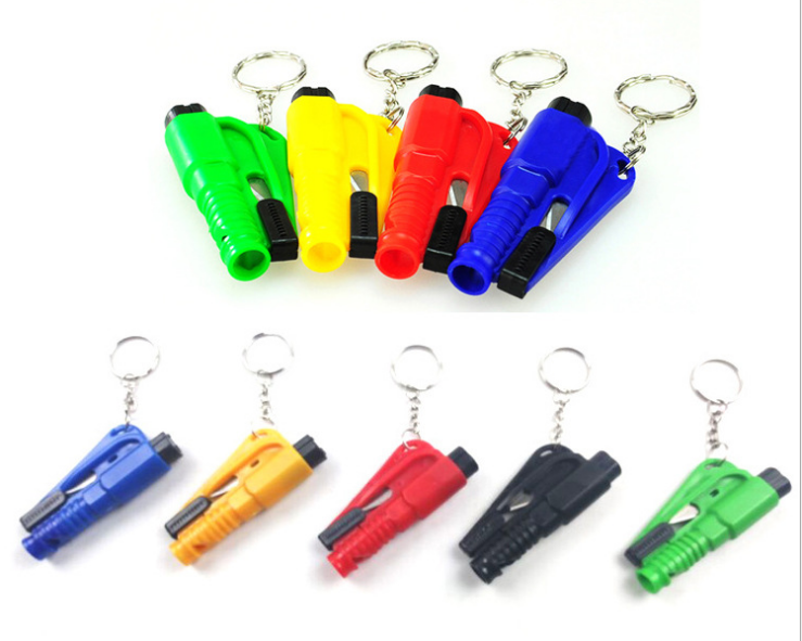 Mini Car Window Breaker Keychain